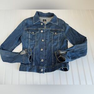 AG Adriano Goldschmied Robyn  Denim  Truckers Jacket Small Women. 1396